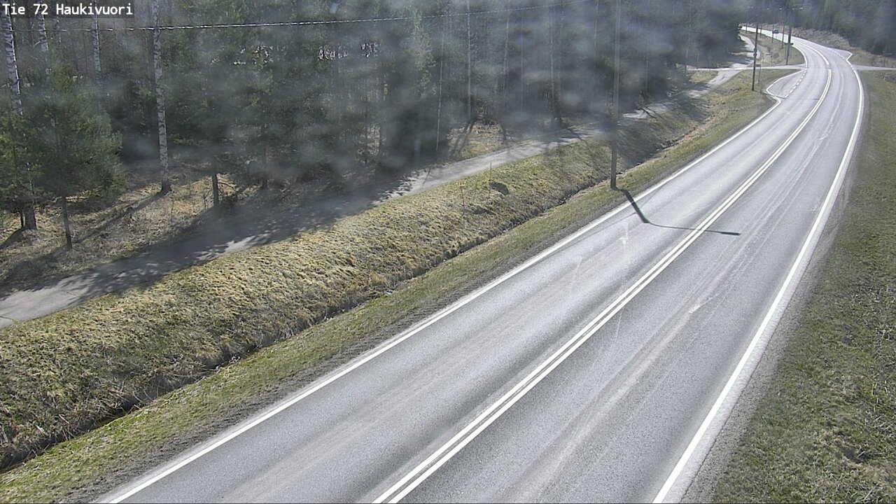 Weather Camera Image Väg 72 Haukivuori, Mikkeli, Etelä-Savo