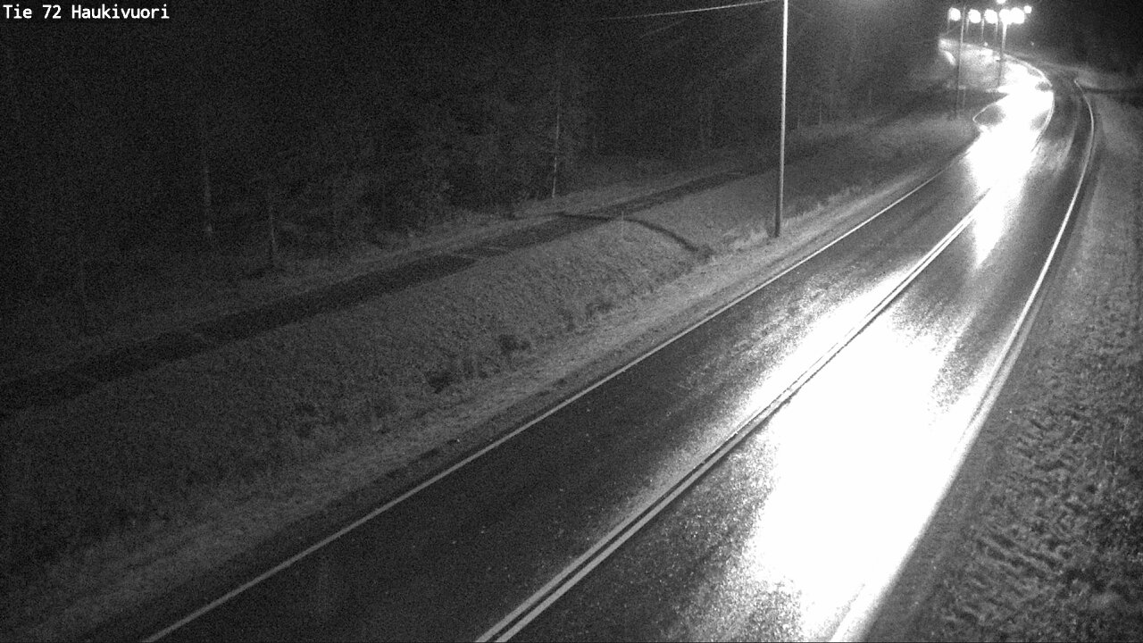 Weather Camera Image Road 72 Haukivuori, Mikkeli, Etelä-Savo