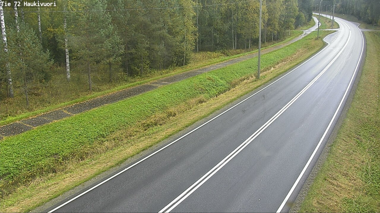 Weather Camera Image Road 72 Haukivuori, Mikkeli, Etelä-Savo