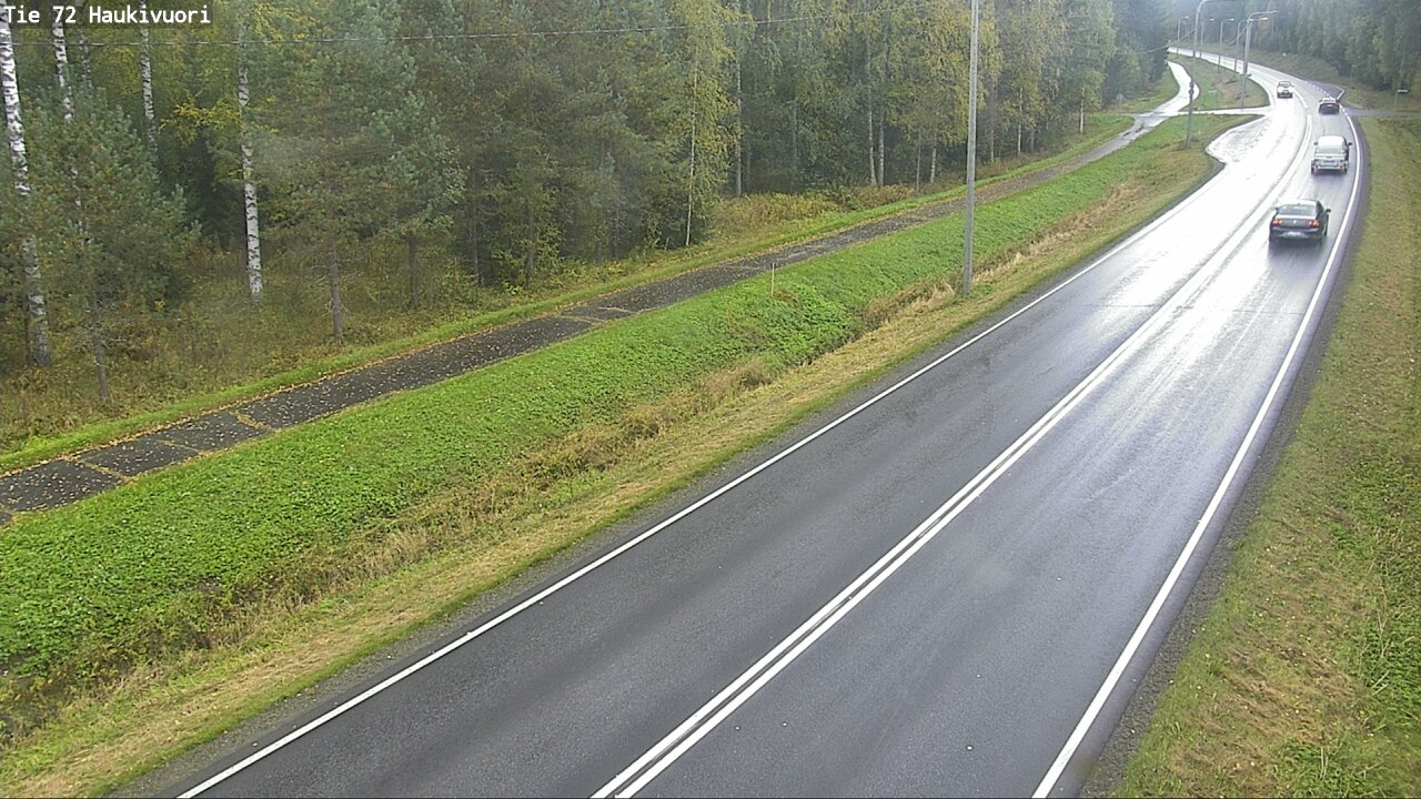 Weather Camera Image Road 72 Haukivuori, Mikkeli, Etelä-Savo