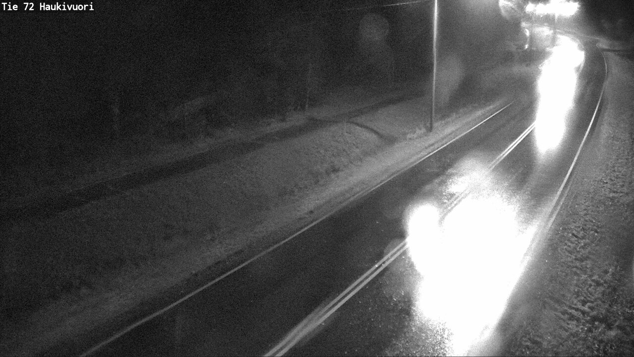 Weather Camera Image Road 72 Haukivuori, Mikkeli, Etelä-Savo