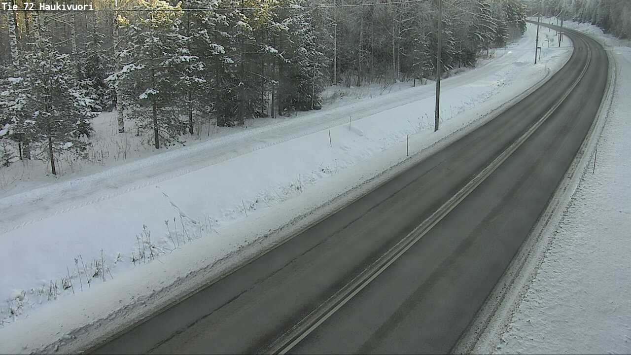 Weather Camera Image Väg 72 Haukivuori, Mikkeli, Etelä-Savo