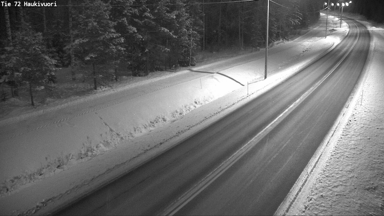 Weather Camera Image Väg 72 Haukivuori, Mikkeli, Etelä-Savo