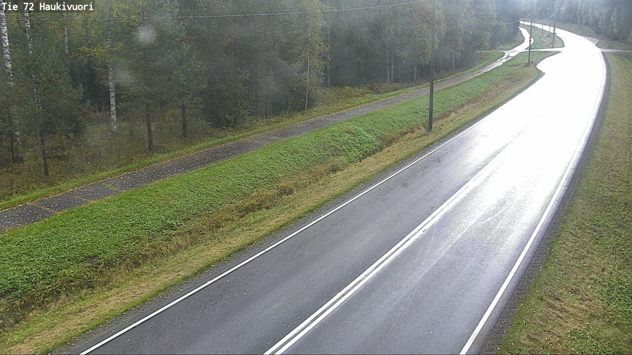 Weather Camera Image Road 72 Haukivuori, Mikkeli, Etelä-Savo