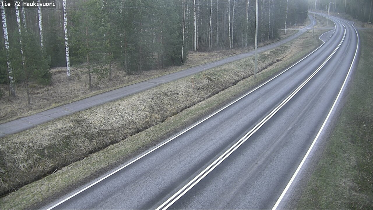 Weather Camera Image Väg 72 Haukivuori, Mikkeli, Etelä-Savo