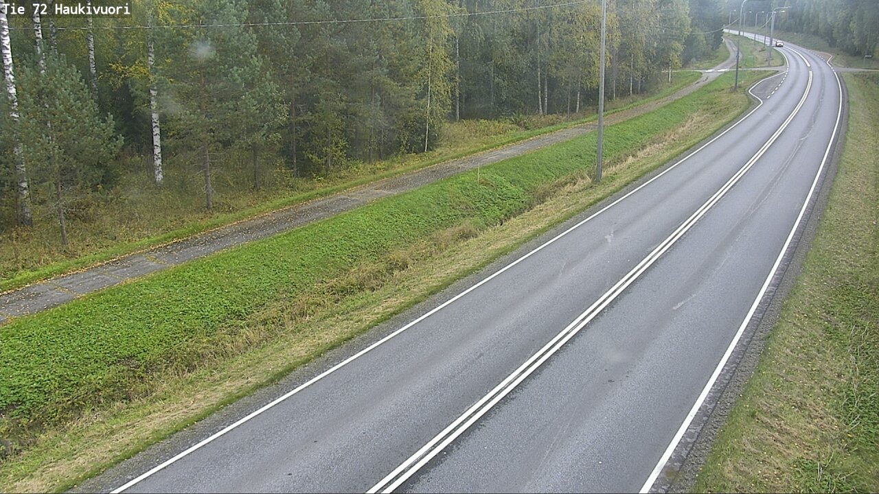 Weather Camera Image Väg 72 Haukivuori, Mikkeli, Etelä-Savo