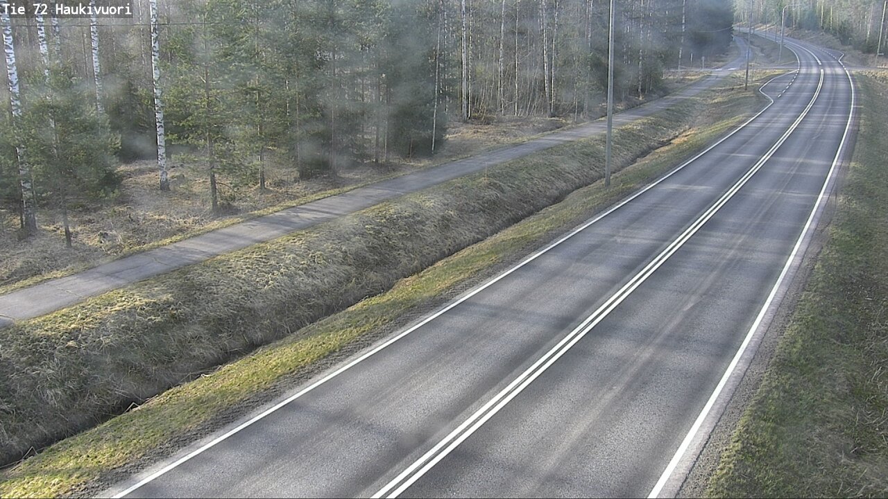 Weather Camera Image Väg 72 Haukivuori, Mikkeli, Etelä-Savo