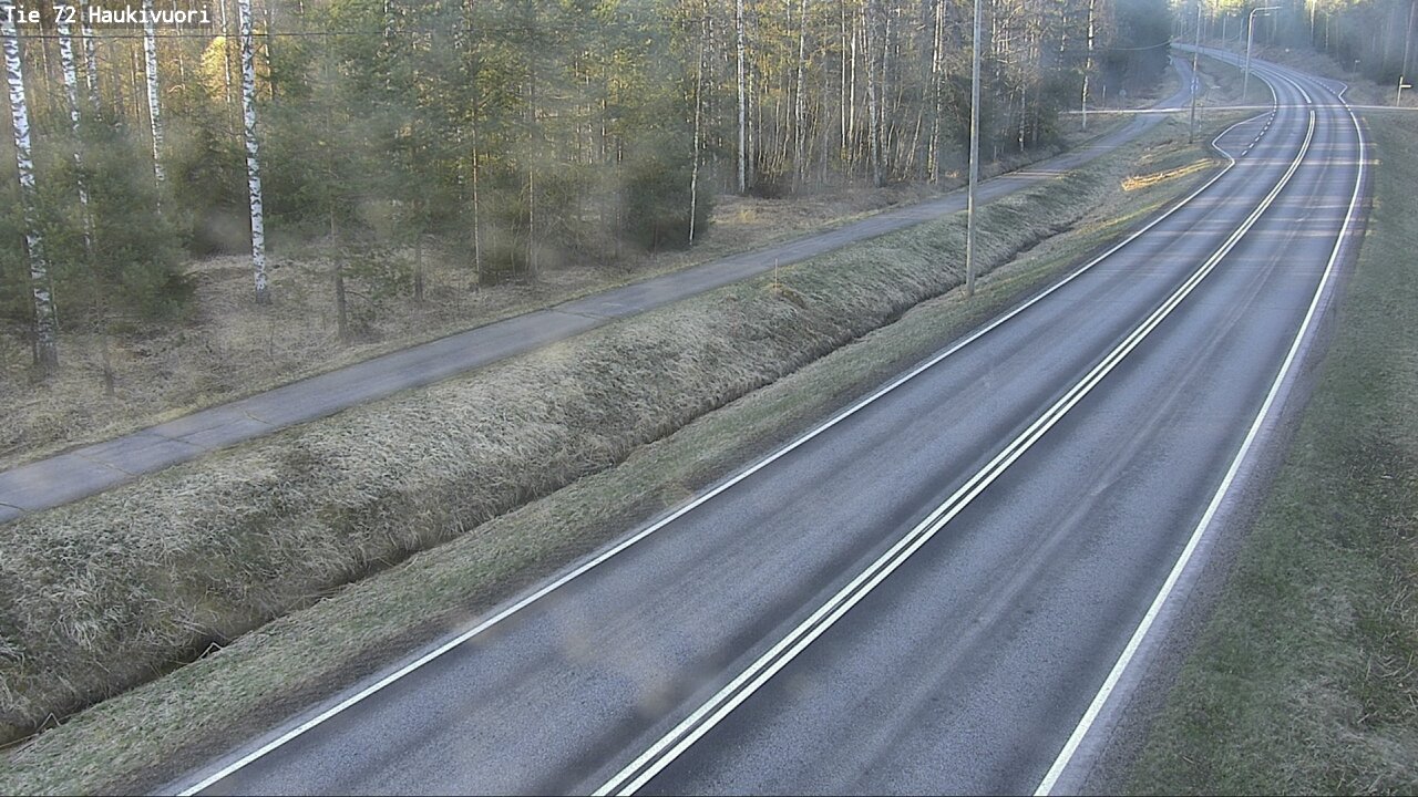 Weather Camera Image Väg 72 Haukivuori, Mikkeli, Etelä-Savo
