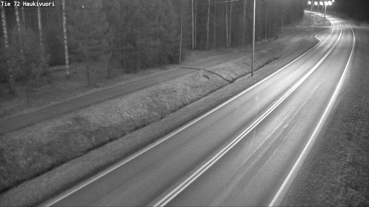 Weather Camera Image Väg 72 Haukivuori, Mikkeli, Etelä-Savo