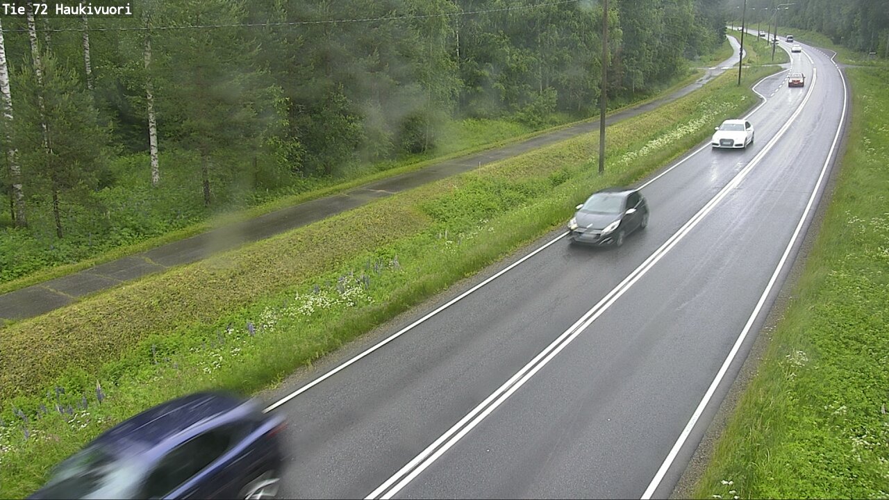 Weather Camera Image Road 72 Haukivuori, Mikkeli, Etelä-Savo