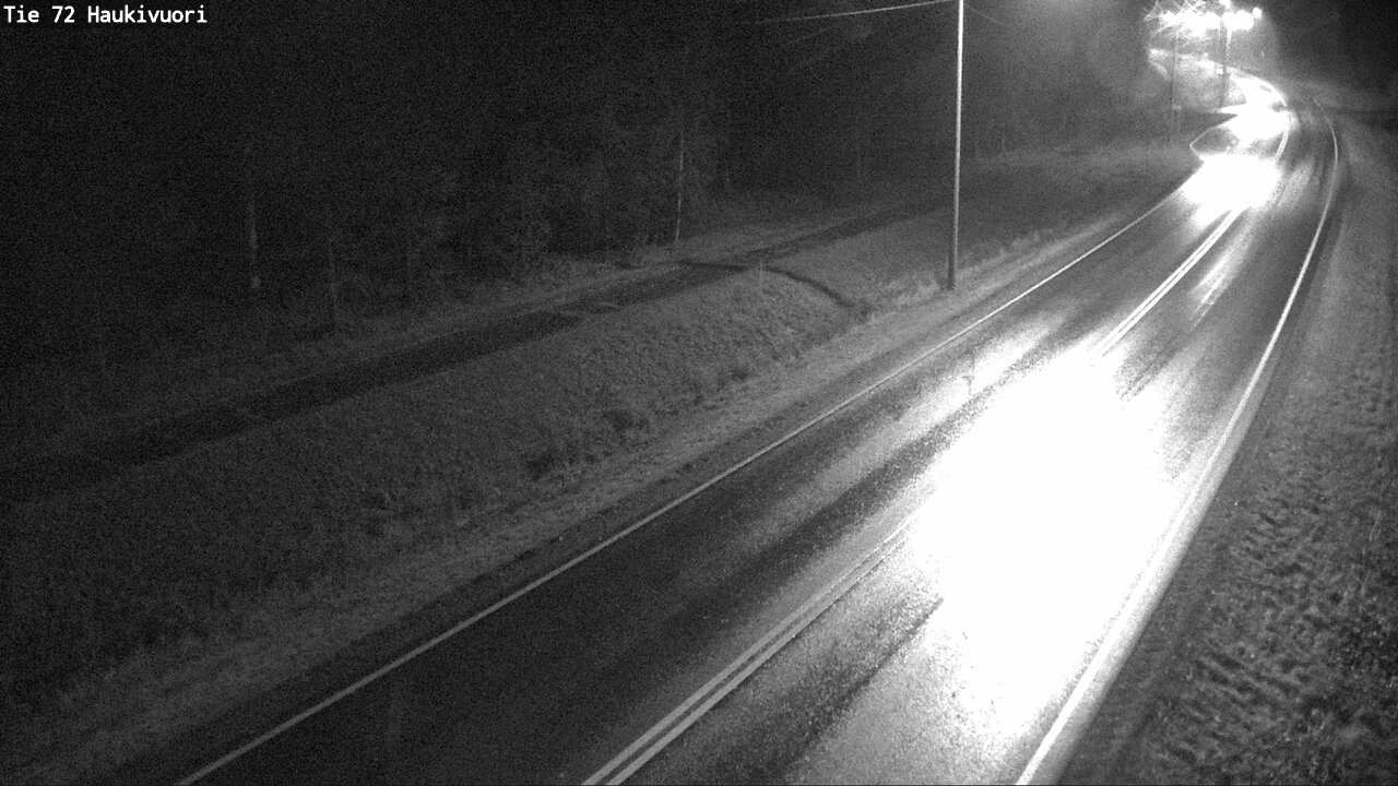 Weather Camera Image Road 72 Haukivuori, Mikkeli, Etelä-Savo