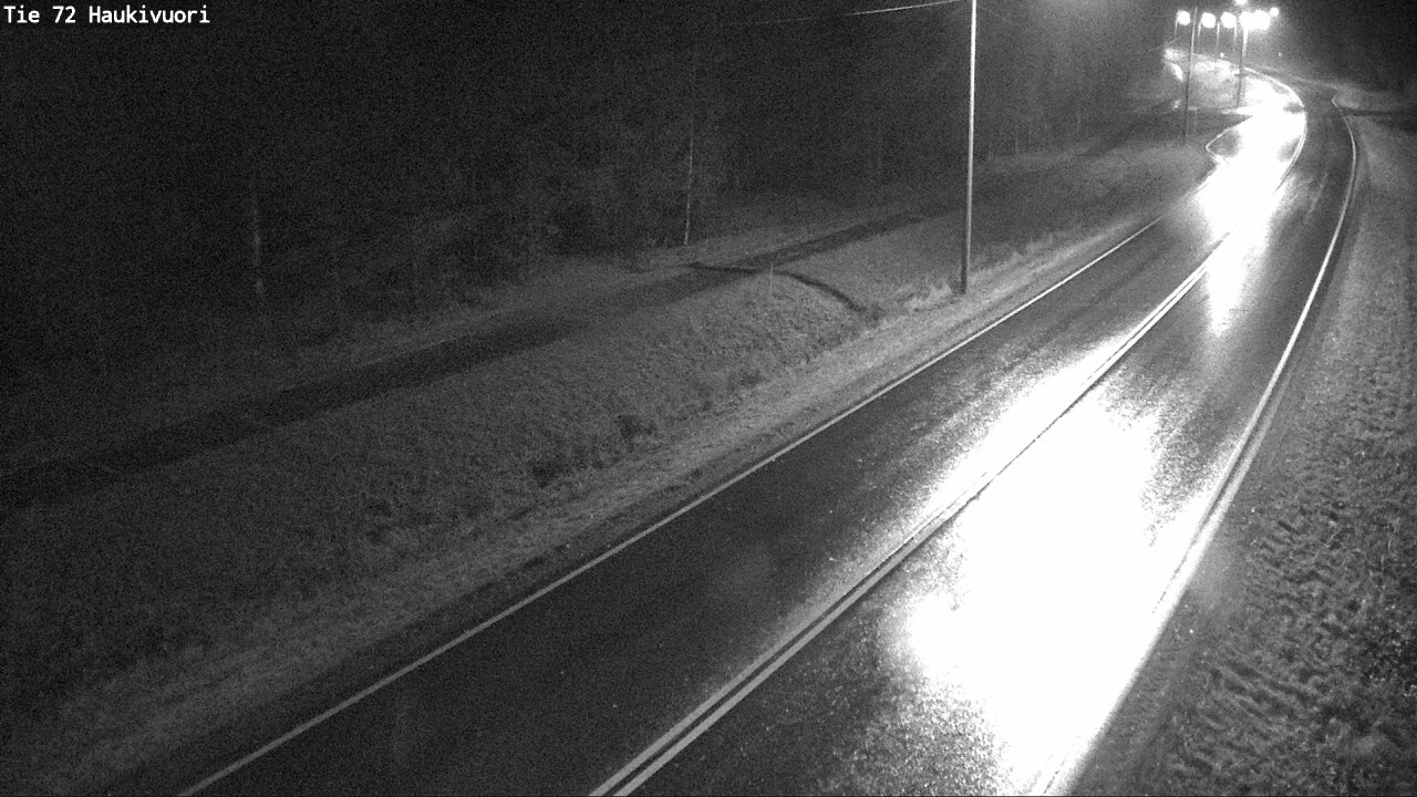 Weather Camera Image Road 72 Haukivuori, Mikkeli, Etelä-Savo