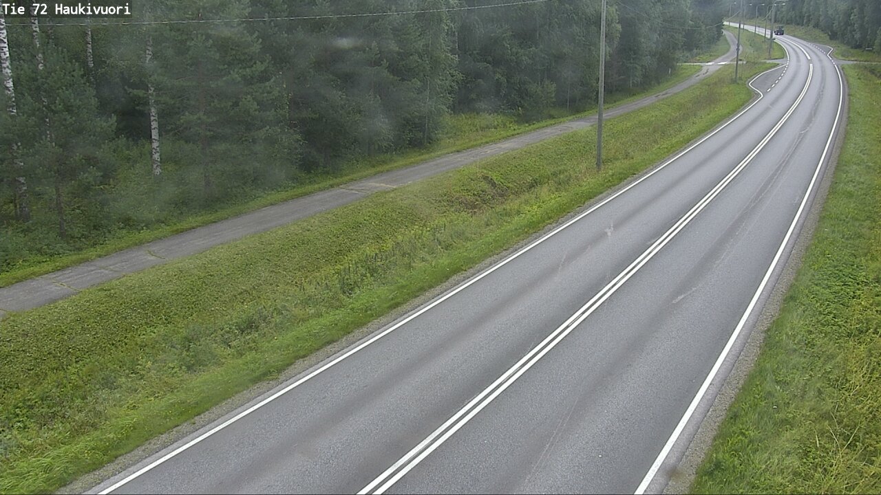 Weather Camera Image Väg 72 Haukivuori, Mikkeli, Etelä-Savo