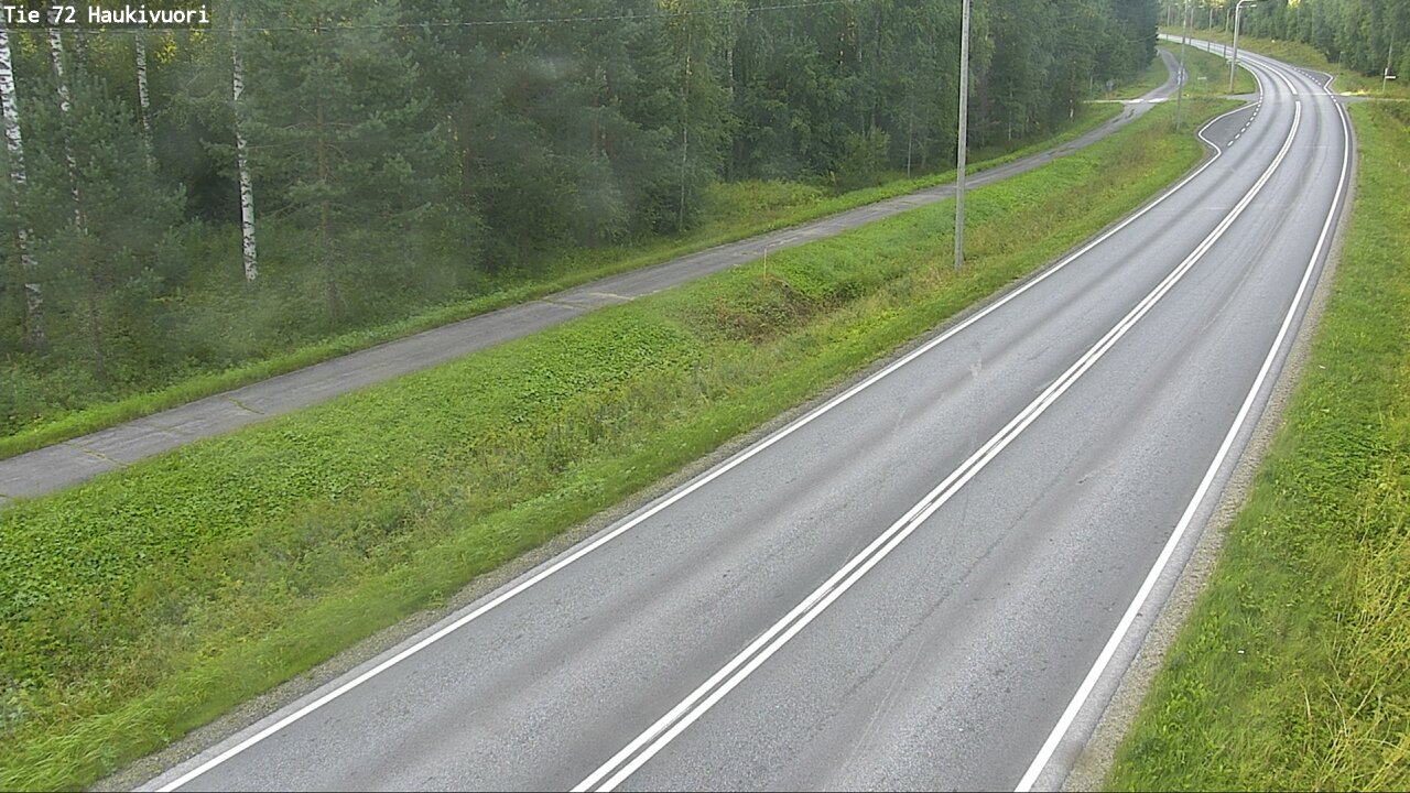 Weather Camera Image Väg 72 Haukivuori, Mikkeli, Etelä-Savo