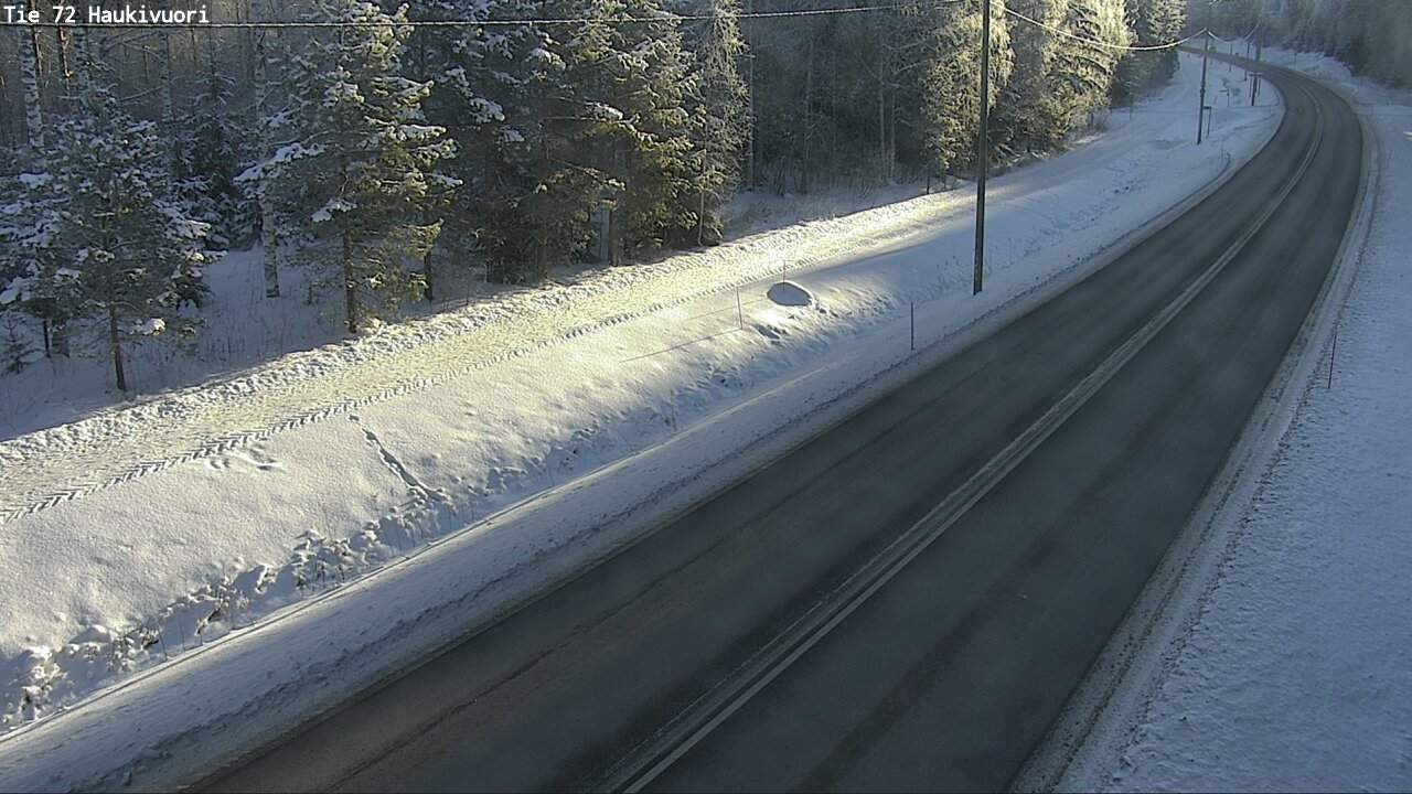 Weather Camera Image Väg 72 Haukivuori, Mikkeli, Etelä-Savo