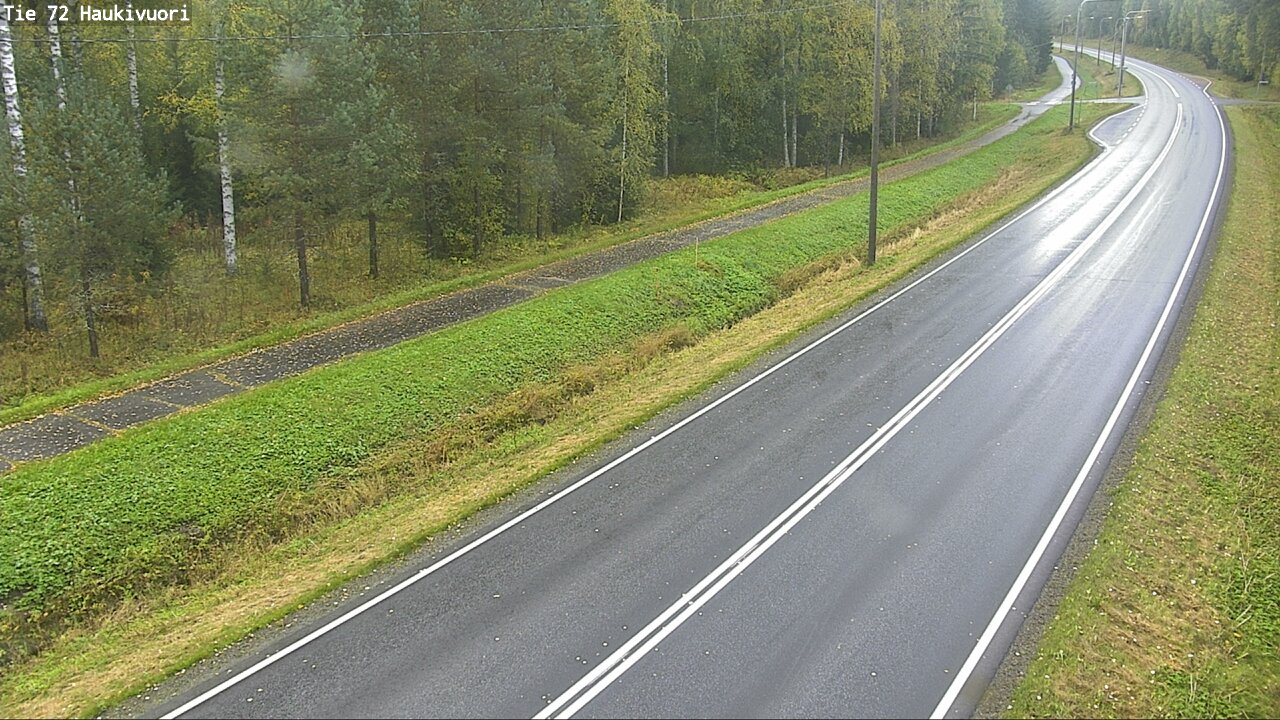 Weather Camera Image Road 72 Haukivuori, Mikkeli, Etelä-Savo