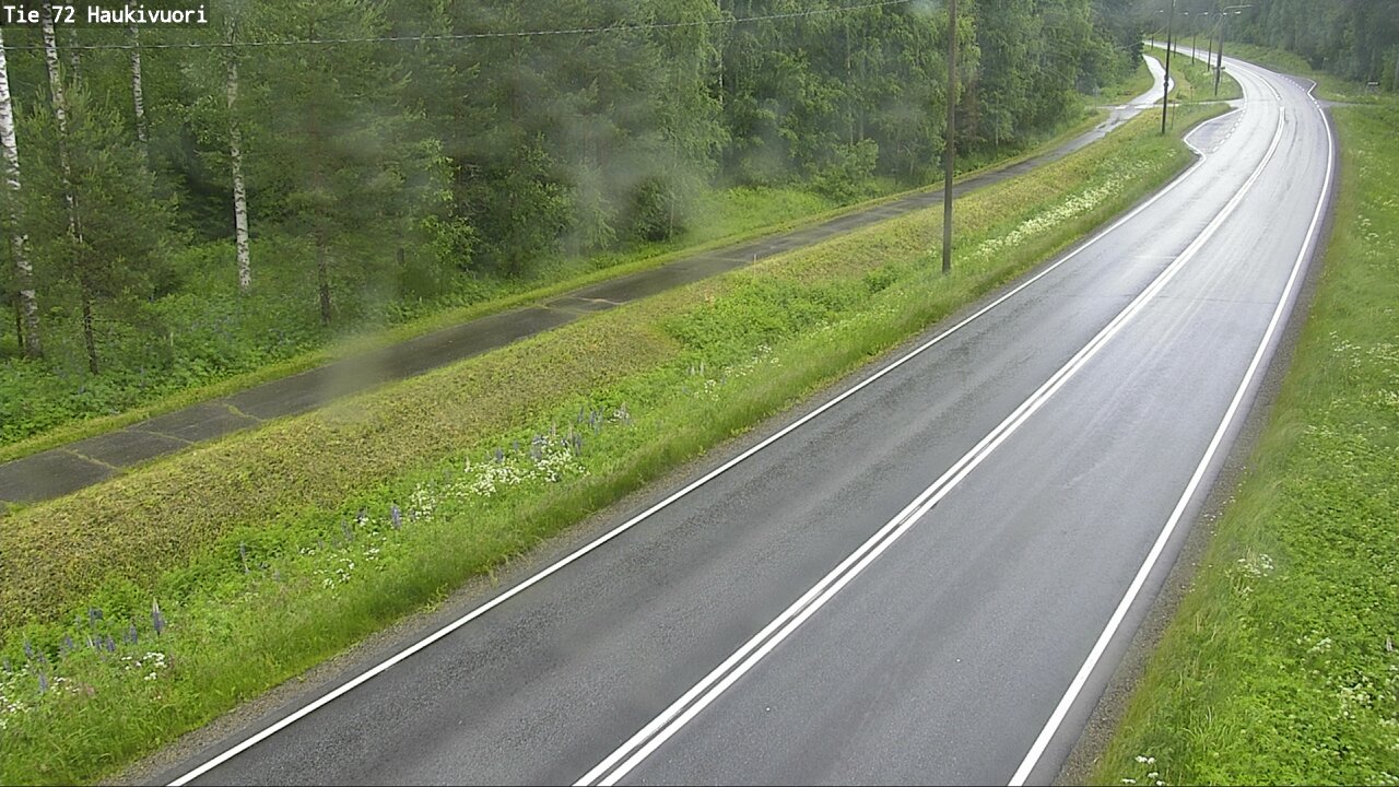 Weather Camera Image Road 72 Haukivuori, Mikkeli, Etelä-Savo