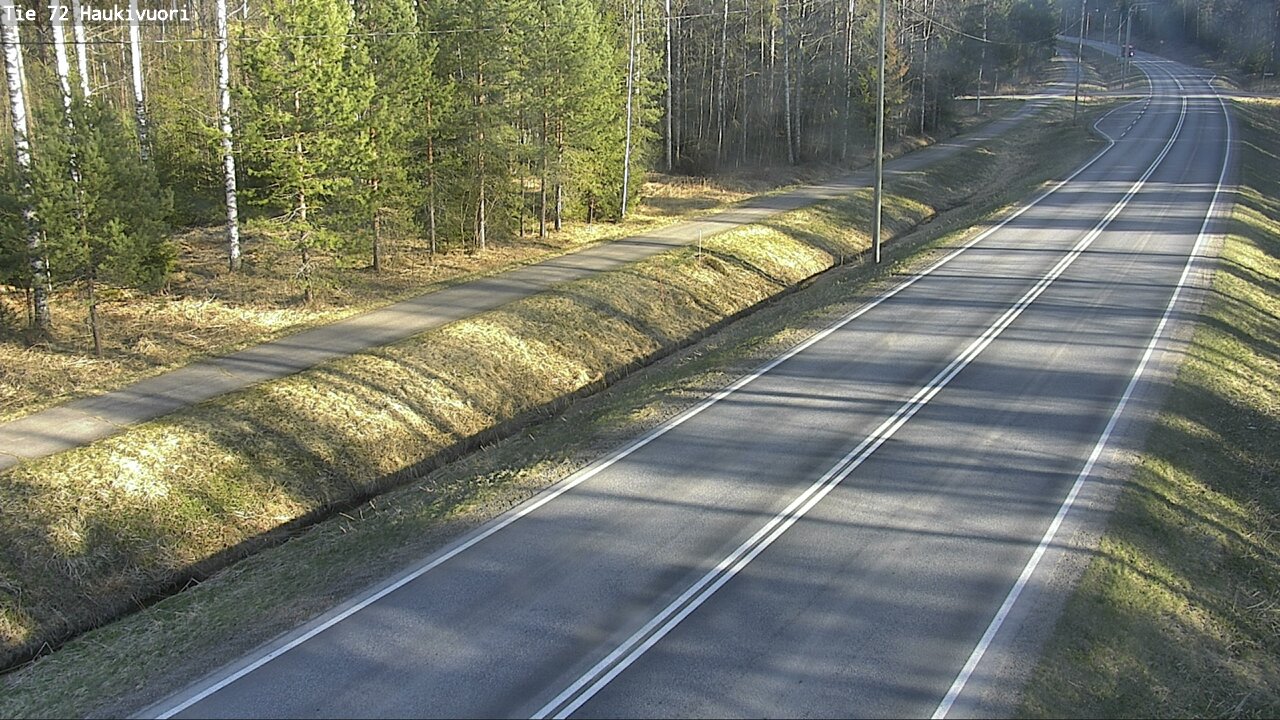 Weather Camera Image Väg 72 Haukivuori, Mikkeli, Etelä-Savo