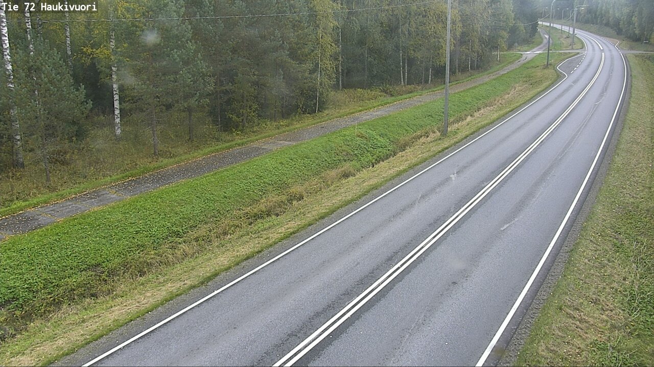 Weather Camera Image Road 72 Haukivuori, Mikkeli, Etelä-Savo