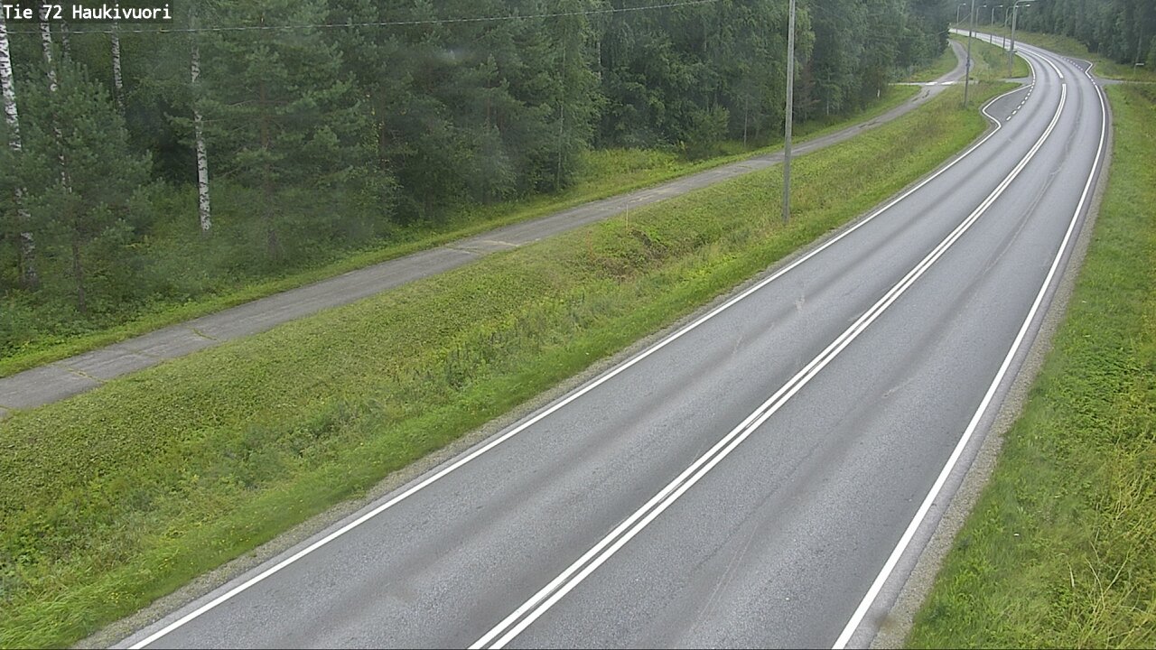 Weather Camera Image Väg 72 Haukivuori, Mikkeli, Etelä-Savo