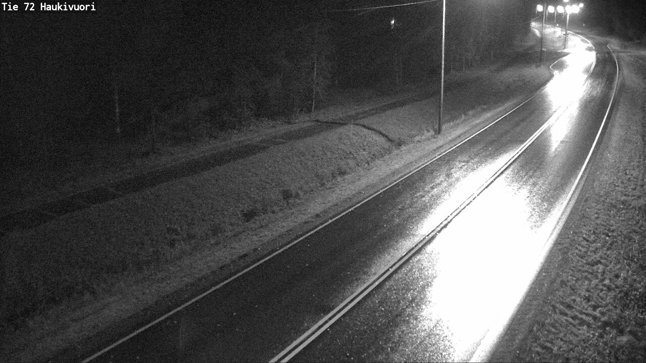 Weather Camera Image Road 72 Haukivuori, Mikkeli, Etelä-Savo