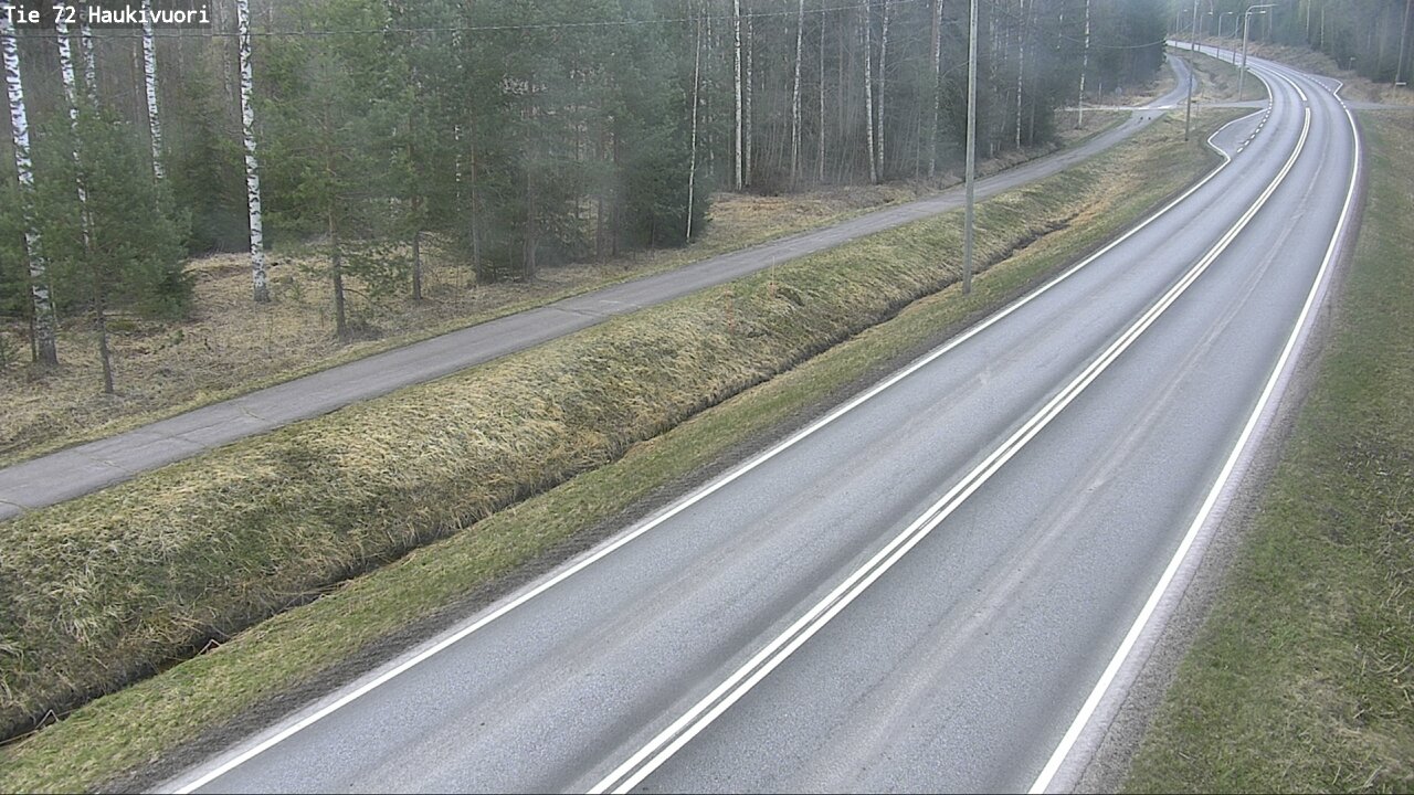 Weather Camera Image Road 72 Haukivuori, Mikkeli, Etelä-Savo