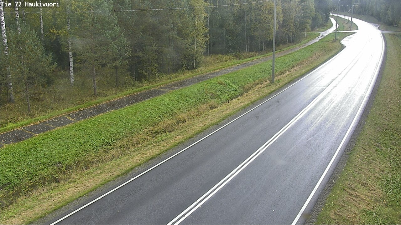 Weather Camera Image Road 72 Haukivuori, Mikkeli, Etelä-Savo