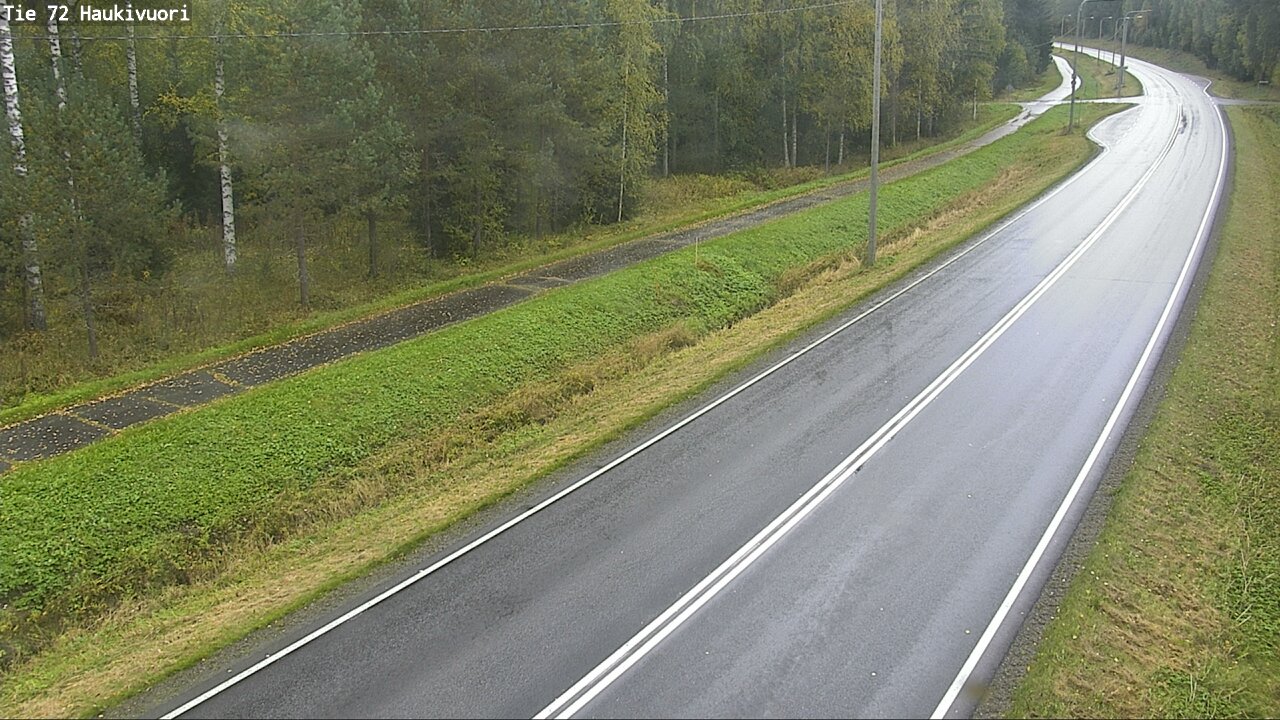 Weather Camera Image Road 72 Haukivuori, Mikkeli, Etelä-Savo