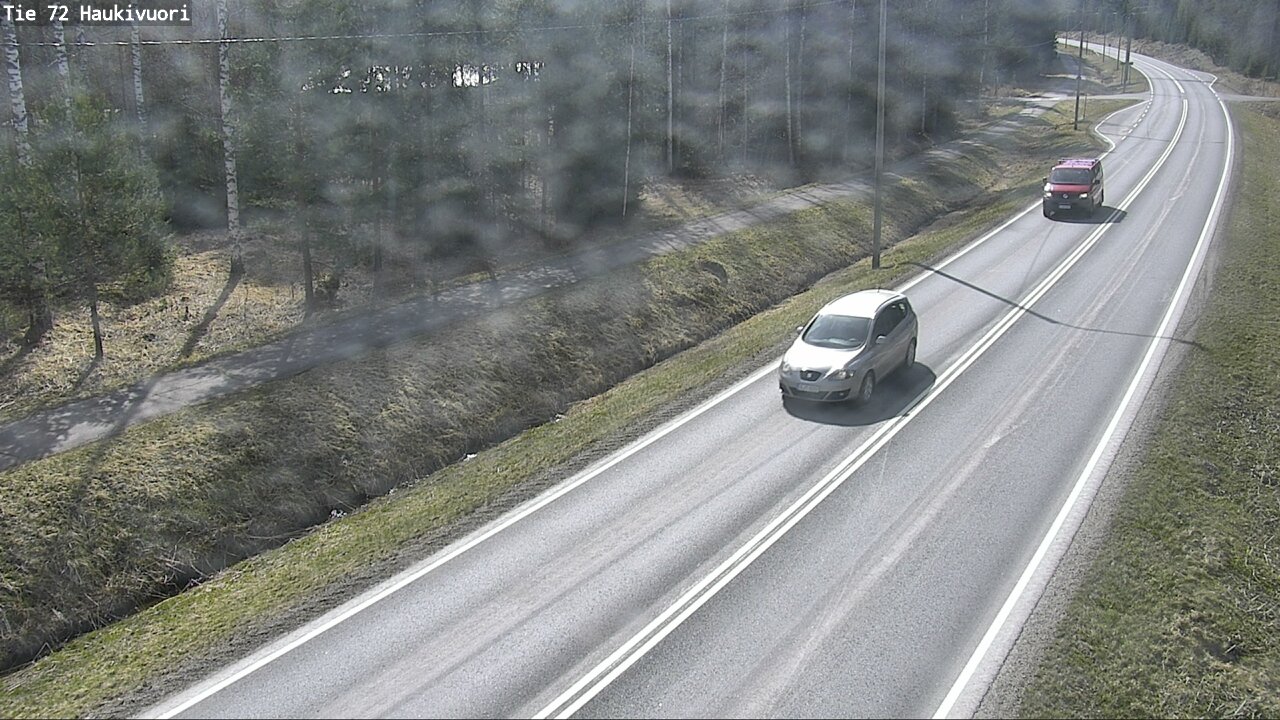 Weather Camera Image Väg 72 Haukivuori, Mikkeli, Etelä-Savo