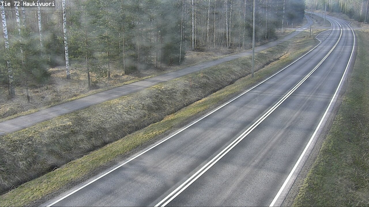 Weather Camera Image Väg 72 Haukivuori, Mikkeli, Etelä-Savo