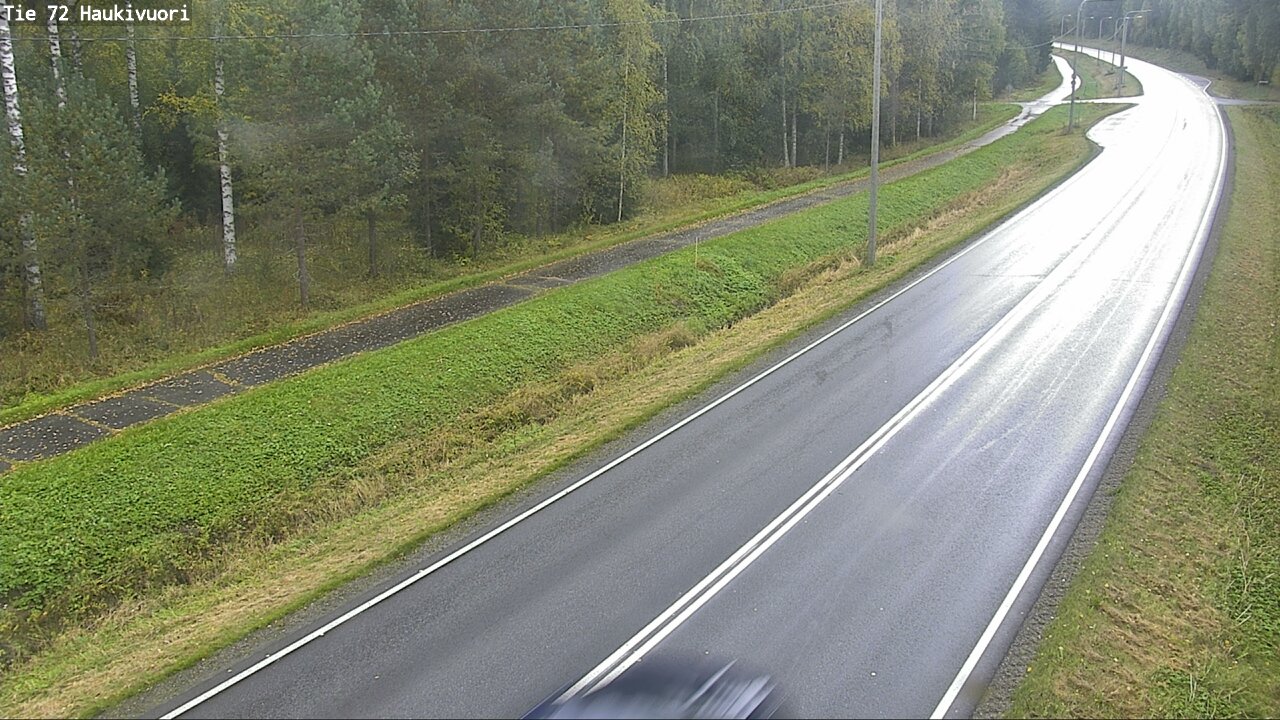 Weather Camera Image Road 72 Haukivuori, Mikkeli, Etelä-Savo