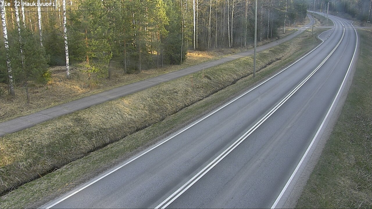 Weather Camera Image Väg 72 Haukivuori, Mikkeli, Etelä-Savo