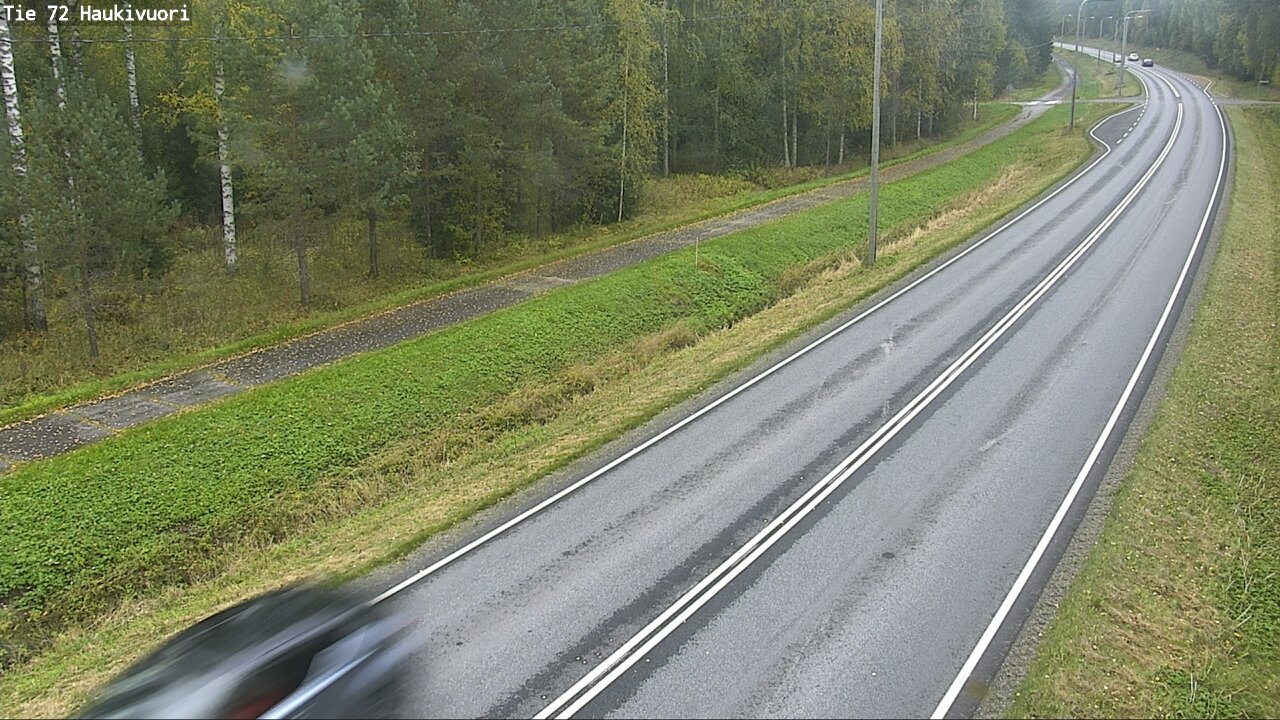 Weather Camera Image Road 72 Haukivuori, Mikkeli, Etelä-Savo