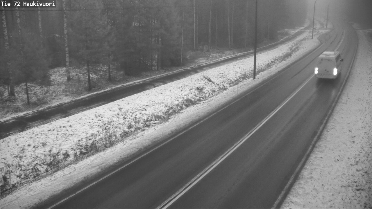 Weather Camera Image Väg 72 Haukivuori, Mikkeli, Etelä-Savo