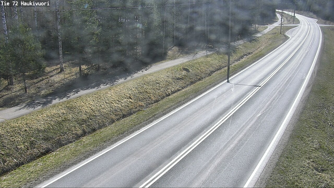 Weather Camera Image Väg 72 Haukivuori, Mikkeli, Etelä-Savo