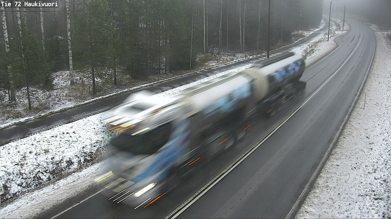 Weather Camera Image Väg 72 Haukivuori, Mikkeli, Etelä-Savo