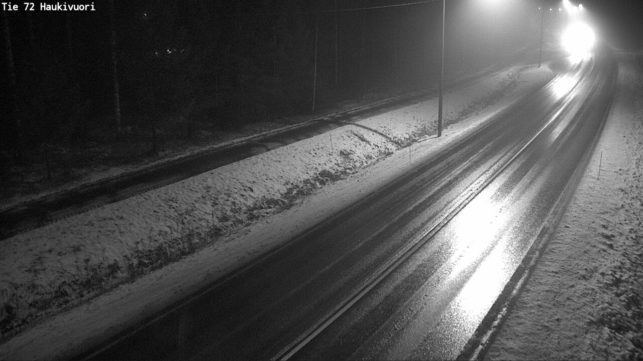 Weather Camera Image Väg 72 Haukivuori, Mikkeli, Etelä-Savo
