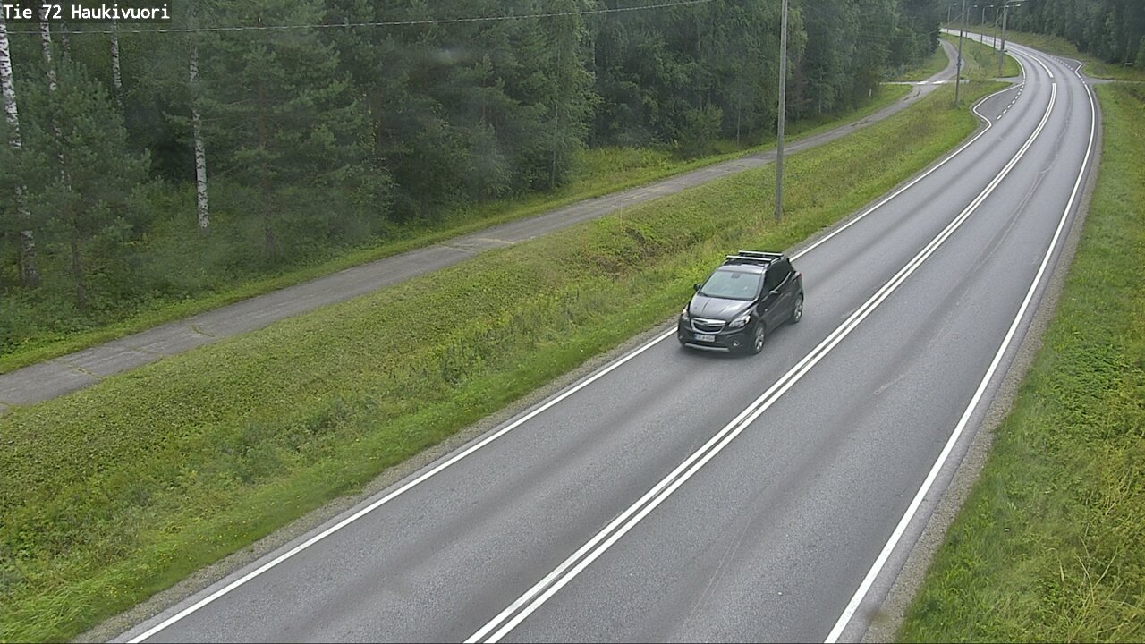 Weather Camera Image Väg 72 Haukivuori, Mikkeli, Etelä-Savo