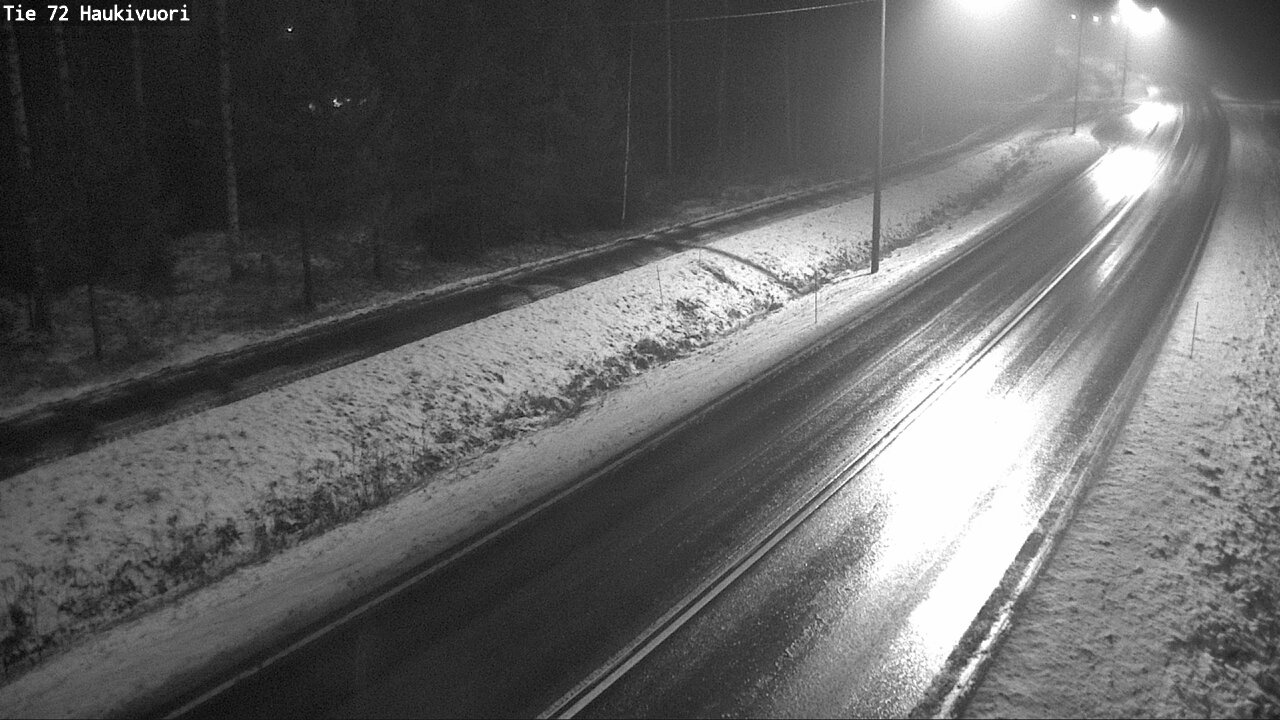 Weather Camera Image Väg 72 Haukivuori, Mikkeli, Etelä-Savo