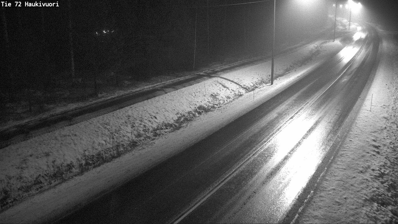 Weather Camera Image Väg 72 Haukivuori, Mikkeli, Etelä-Savo