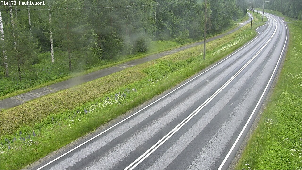 Weather Camera Image Väg 72 Haukivuori, Mikkeli, Etelä-Savo