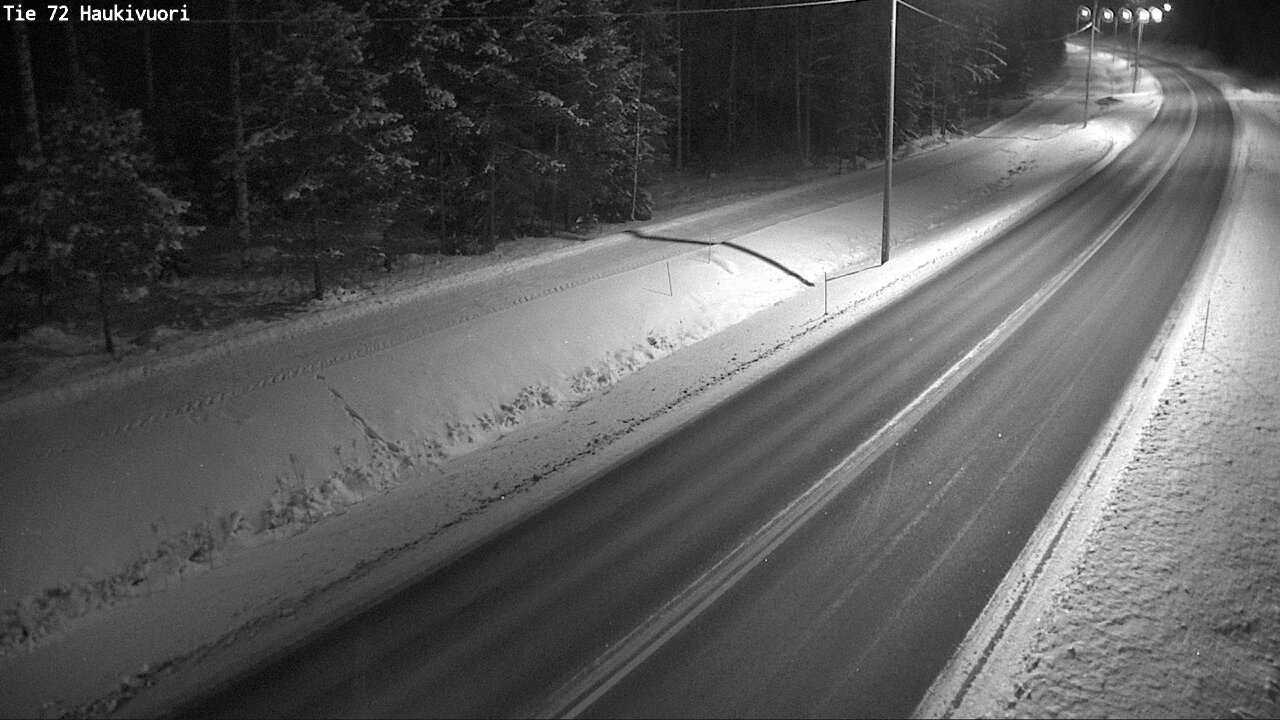 Weather Camera Image Väg 72 Haukivuori, Mikkeli, Etelä-Savo