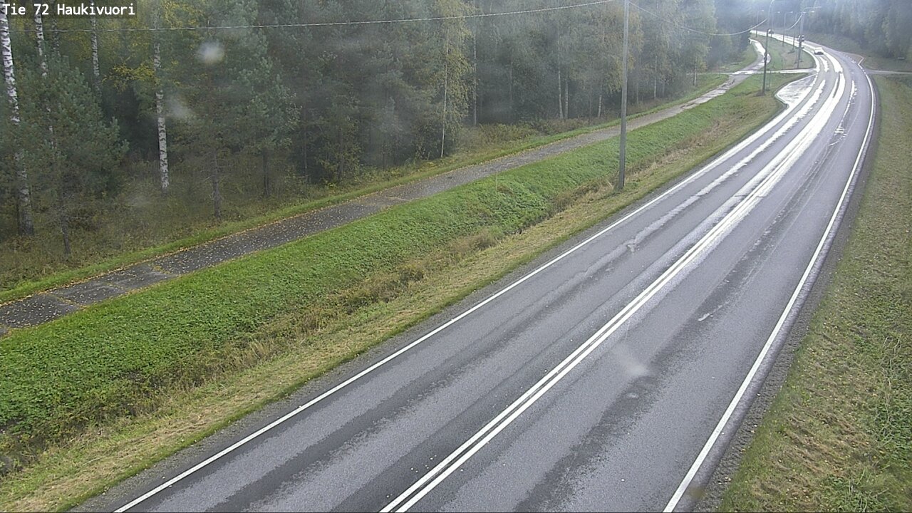 Weather Camera Image Road 72 Haukivuori, Mikkeli, Etelä-Savo
