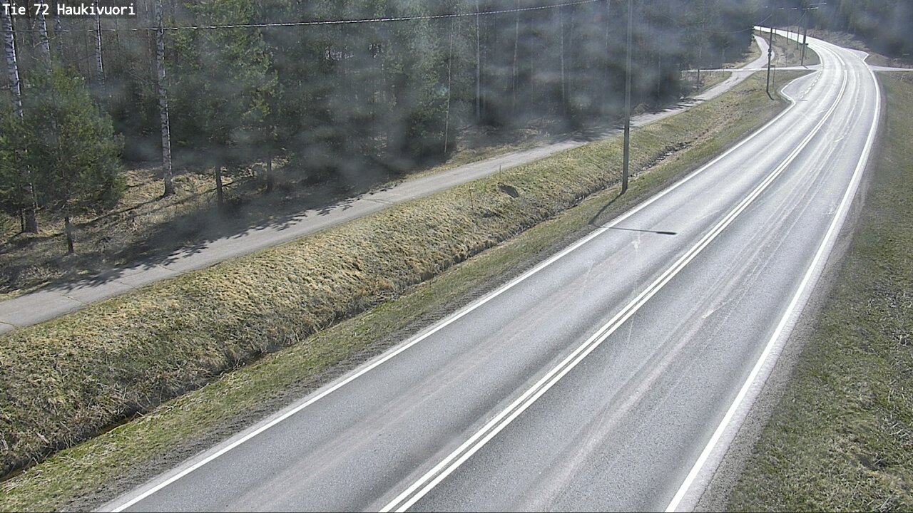 Weather Camera Image Väg 72 Haukivuori, Mikkeli, Etelä-Savo