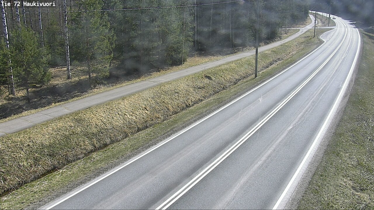 Weather Camera Image Väg 72 Haukivuori, Mikkeli, Etelä-Savo