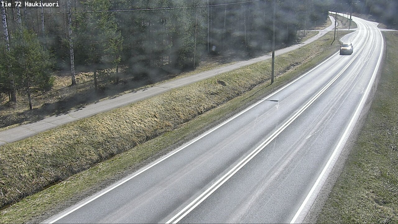 Weather Camera Image Väg 72 Haukivuori, Mikkeli, Etelä-Savo