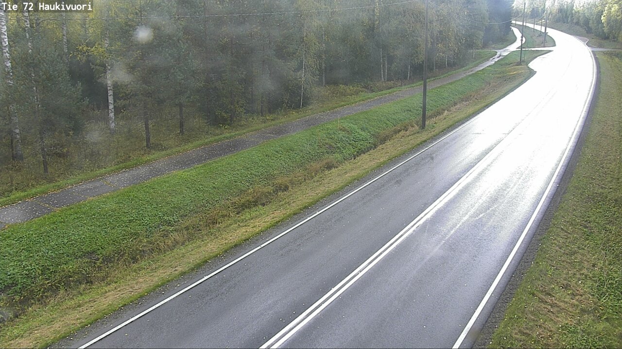 Weather Camera Image Road 72 Haukivuori, Mikkeli, Etelä-Savo