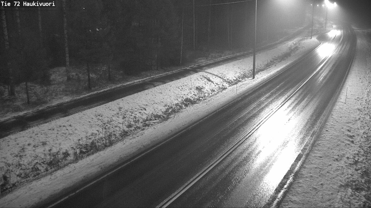 Weather Camera Image Väg 72 Haukivuori, Mikkeli, Etelä-Savo