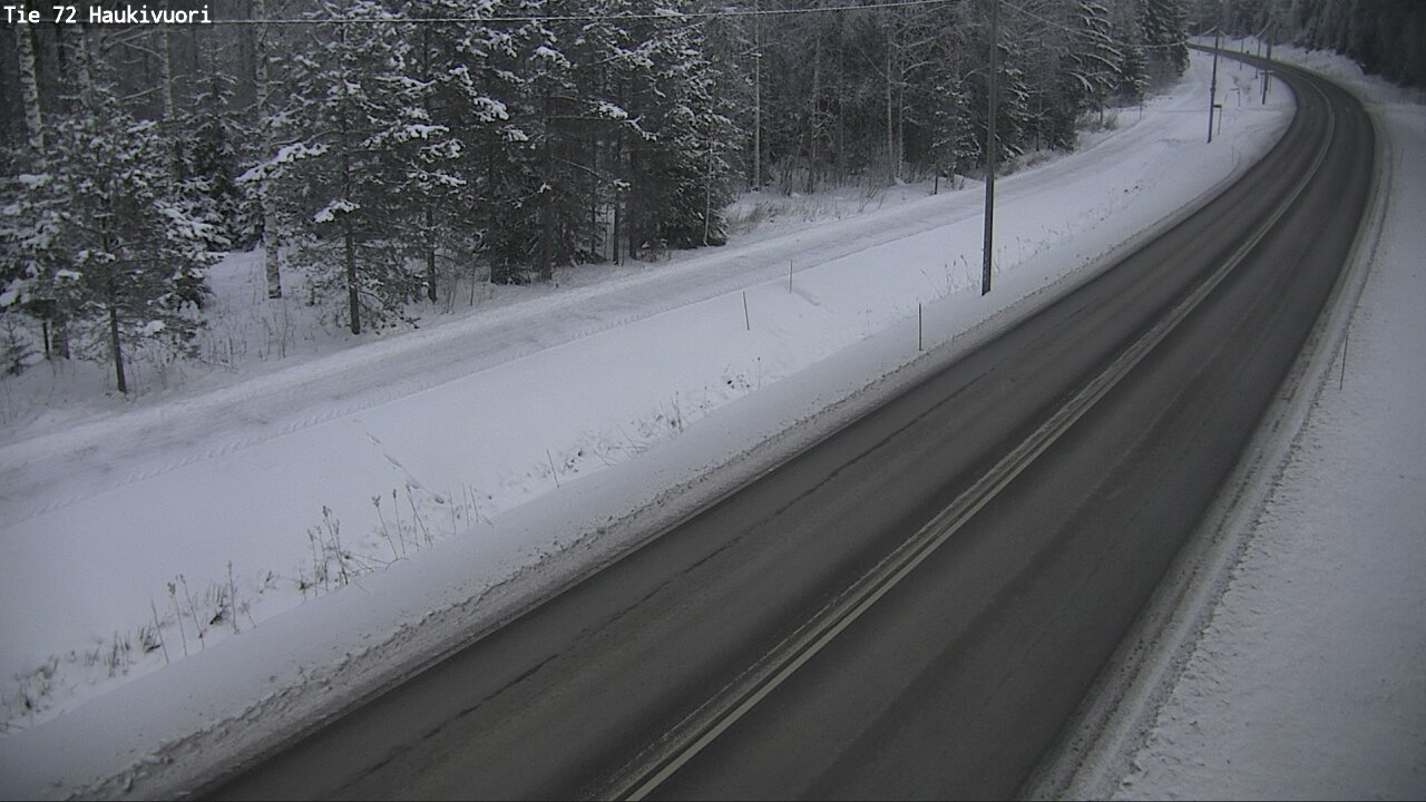 Weather Camera Image Väg 72 Haukivuori, Mikkeli, Etelä-Savo