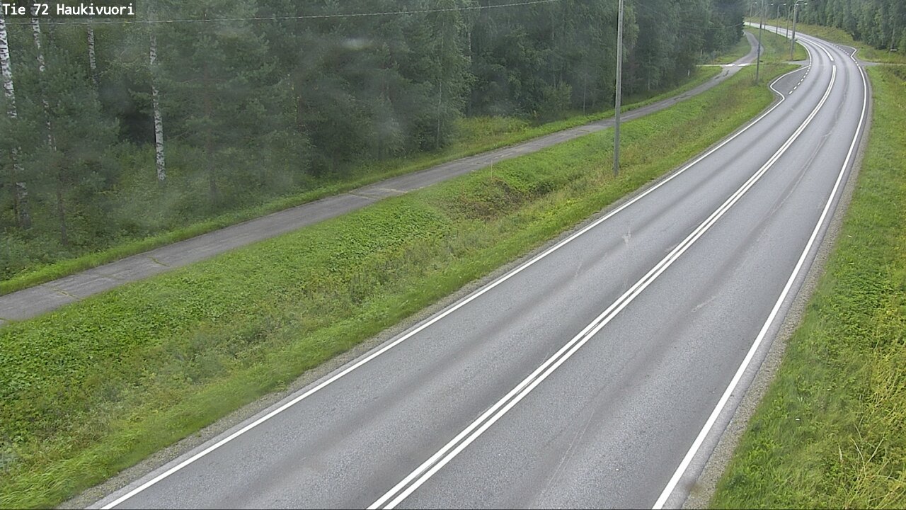 Weather Camera Image Väg 72 Haukivuori, Mikkeli, Etelä-Savo
